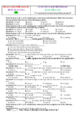 Đề ôn thi tốt nghiệp 2025 môn Anh phát triển đề minh họa giải chi tiết-Đề 1
