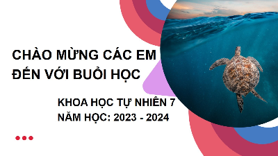 Giáo án điện tử Khoa học tự nhiên 7 Bài 4 Cánh diều: Phân tử, đơn chất, hợp chất
