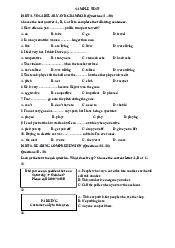 Practice TEST Life HP1 - English Practice | Trường Đại học Vinh