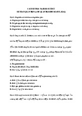 Bài tập kế toán quản trị- Trường đại học Văn Lang