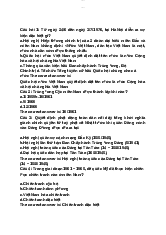 Kiểm tra giữa kỳ Lịch sử đảng - Lịch Sử Đảng | Đại học Mở Thành phố Hồ Chí Minh