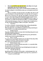 Phân tích giao dịch kinh doanh trong thế giới hiện đại môn Giao dịch và đàm phán kinh doanh | Đại học kinh tế Quốc dân