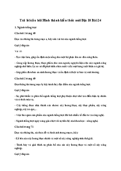 Địa lí 10 Bài 24: Địa lí ngành nông nghiệp - Kết Nối Tri Thức