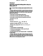 ĐỊA LÝ KINH TẾ - Tài Nguyên và Phát Triển Kinh Tế Việt Nam