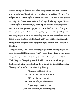 Phân tích tình huống truyện trong "Vợ nhặt" - Kim Lân | Văn mẫu 11 Kết nối tri thức