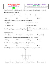 Đề ôn thi Toán tốt nghiệp THPT năm 2025 bám sát minh họa giải chi tiết-Đề 17