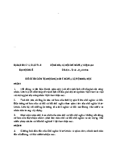 Đề cương ôn tập Chủ nghĩa xã hội khoa học | Đại học Huế