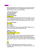 Bài tập trắc nghiệm môn Điện toán đám mây | Trường Đại học Bách Khoa Hà Nội