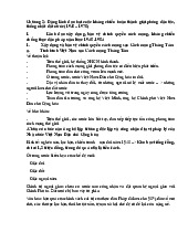 Tóm tắt Lịch sử Đảng – Lãnh đạo kháng chiến 1945–1975- môn lịch sử Đảng  -Trường Đại học công đoàn