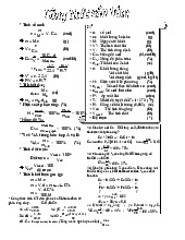 Hóa học đại cương: Công thức và Tính toán | Hóa học đại cương | Đại học Nông Lâm Thành phố Hồ Chí Minh