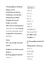 Từ vựng tiếng Anh môn English | Trường Đại học Tây Nguyên