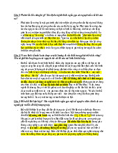 Tự luận môn Phát Triển Bền Vững | Đại học Kinh tế Thành phố Hồ Chí Minh