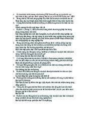 Câu hỏi ôn tập cuối kì  - Lịch sử Đảng Cộng Sản Việt Nam| Đại học Kinh Tế Quốc Dân