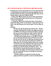 Giai cấp công nhân và đặc diểm của giai cấp công nhân