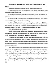 Đề cương về vật chất và ý thức | Môn Triết học Mác-Lênin - Đại học Sư Phạm Hà Nội