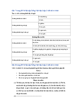 Giải VBT môn Tiếng việt 2 - Bài Ôn tập tiết 7, 8 | Kết nối tri thức