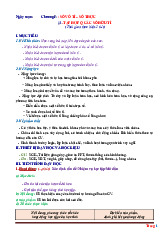 Giáo Án Toán Lớp 7 Chân Trời Sáng Tạo Học Kỳ 1