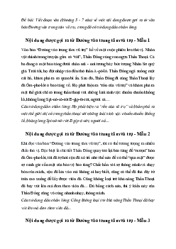 Văn mẫu lớp 7: Đoạn văn về một nội dung được gợi ra từ Đường vào trung tâm vũ trụ | Kết nối tri thức