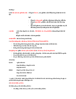 Đề cương môn Quản trị tài chính doanh nghiệp (Chương 2-3)