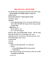 Đại hội thời kỳ đổi mới - Lịch sử Đảng Cộng Sản Việt Nam| Đại học Kinh Tế Quốc Dân