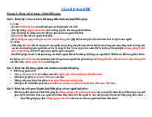 Đề cương lý thuyết Môn Luật Hiến Pháp | Trường Đại học Luật Hà Nội