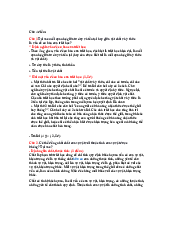 Đề cương ôn thi học phần Triết học Mac-Lenin | Đại học Bách Khoa Hà Nội