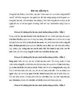 Văn mẫu lớp 6: Đoạn văn chia sẻ về những bến bờ mà cánh buồm trắng sẽ đến - Chân Trời Sáng Tạo