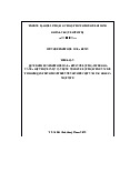 Quan điểm của Triết học Mác – Lênin về cặp phạm trù khả năng – hiện thực và sự vận dụng nội dung cặp phạm trù này để tìm hiểu quá trình phát triển nền kinh tế Việt Nam sau khi gia nhập WTO