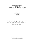 Cơ sở Ngữ văn Hán Nôm - Dẫn luận ngôn ngữ & Thực hành tiếng Việt | Trường Đại học Quy Nhơn
