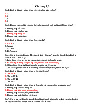 TOP 61 câu hỏi trắc nghiệm ôn tập môn Kinh tế chính trị Mác - Lênin chương I và chương II | Trường Đại học Phenikaa