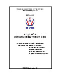 Tiểu luận nhập môn công nghệ kỹ thuật ô tô | Khoa cơ khí động lực Trường đại học sư phạm kỹ thuật TP. Hồ Chí Minh