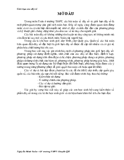 Chuyên đề giới hạn của dãy số – Nguyễn Quốc Tuấn