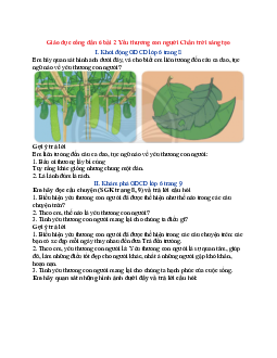 Giải Giáo dục công dân 6 Chân trời sáng tạo bài 2 Yêu thương con người