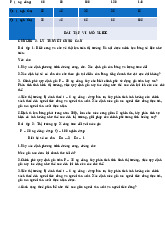 Bài tập tổng hợp môn Kinh tế vi mô 1 | Học viện Tài chính