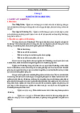 Lý thuyết chương 2 : Nghiên cứu marketing | Môn kinh doanh quốc tế