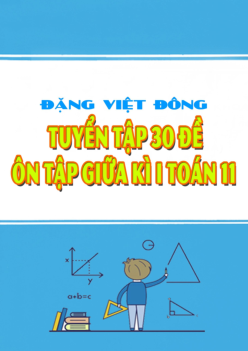Đề giữa học kì 1 Toán 11 năm 2022 – 2023 trường Nguyễn Tất Thành – Hà Nội