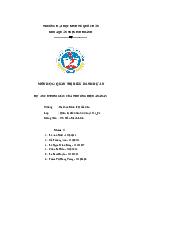 Dự án custom giày của thương hiệu Ananas - Tiểu luận môn Quản trị điều hành dự án | Đại học Kinh Tế Quốc Dân