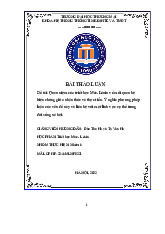 Quan niệm của triết học Mác-Lênin về mối quan hệ biện chứng giữa nhận thức và thực tiễn | Bài thảo luận triết học Mác Lênin