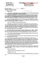 Đề Kiểm Tra Giữa Kỳ 2 Ngữ Văn 9 Năm Học 2024-2025 Có Đáp Án Ma Trận Đặc Tả