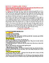 Đề 1 Mị Trong Đêm Tình Mùa Xuân - Ngữ Văn 12