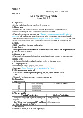 Giáo án ôn tập môn Tiếng anh lớp 4 tuần 7 - Unit 4: My birthday party | Bộ sách Global Success | Tiểu học ( Chương trình mới)