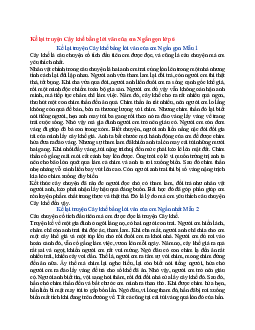 Văn mẫu lớp 6 Chân trời sáng tạo bài Kể lại truyện Cây khế bằng lời văn của em Ngắn gọn
