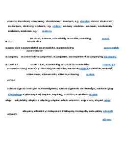 Tài liệu tự vựng học phần Tiếng anh cơ bản