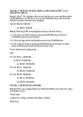 Tổng hợp bài tập và định khoản Chương 2 - 4 môn Kế toán tài chính | Đại học Đồng Tháp