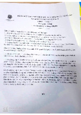 Đề thi cuối kỳ học phần Pháp luật kinh doanh bất động sản và giao dịch dân sự về nhà ở năm 2024 - 2025 | Đại học Luật Thành phố Hồ Chí Minh