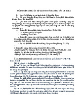 MỘT SỐ NỘI DUNG ÔN TẬP LỊCH SỬ ĐẢNG CỘNG SẢN VIỆT NAM( KHTN-Đại học Quốc Gia Hà Nội)