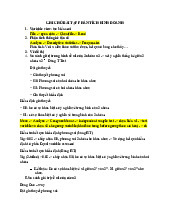 ghi chú bài tập phân tích kinh doanh | Đại học Kinh tế Thành phố Hồ Chí Minh