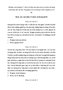 Văn mẫu lớp 6: Đoạn văn cảm nhận về nhân vật hoàng tử bé hoặc nhân vật cáo (10 mẫu) | Kết nối tri thức