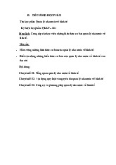 Bài giảng môn quản lý nhà nước về kinh tế | Đại học Thái Nguyên