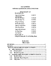Đại hội IV và V | Bài tập lớn môn Lịch sử đảng cộng sản Việt Nam